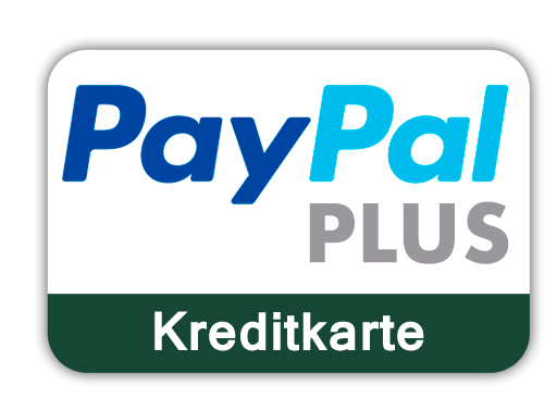 Zahlung per PayPal mit Kreditkarte