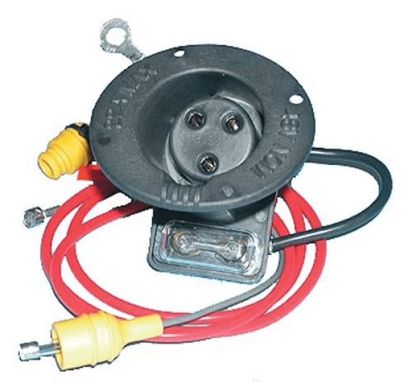 Ladesteckdose (48 Volt) für Club Car ab Bj.1995