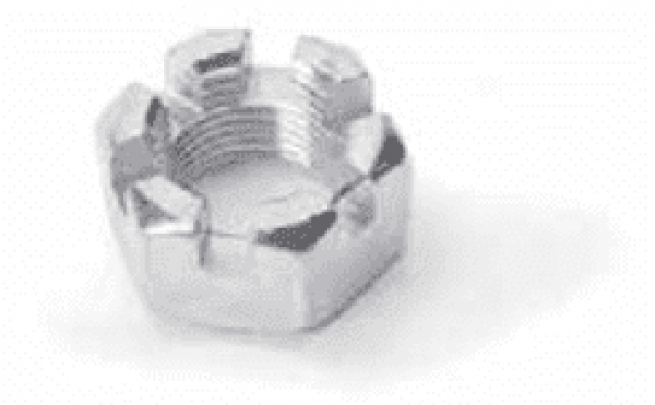 Slotted Hex Nut