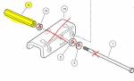 Nut for Precedent Brake Equalizer Bracket Bolt (Years 2004-Up)